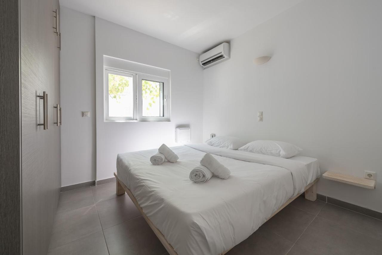 Villa Luna Private Heated Hydro Pool Bbq Beach 4Min Agia Marina Mikrolimanou Экстерьер фото